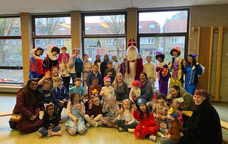 Sinterklaas Celebration with partner school De Kubus